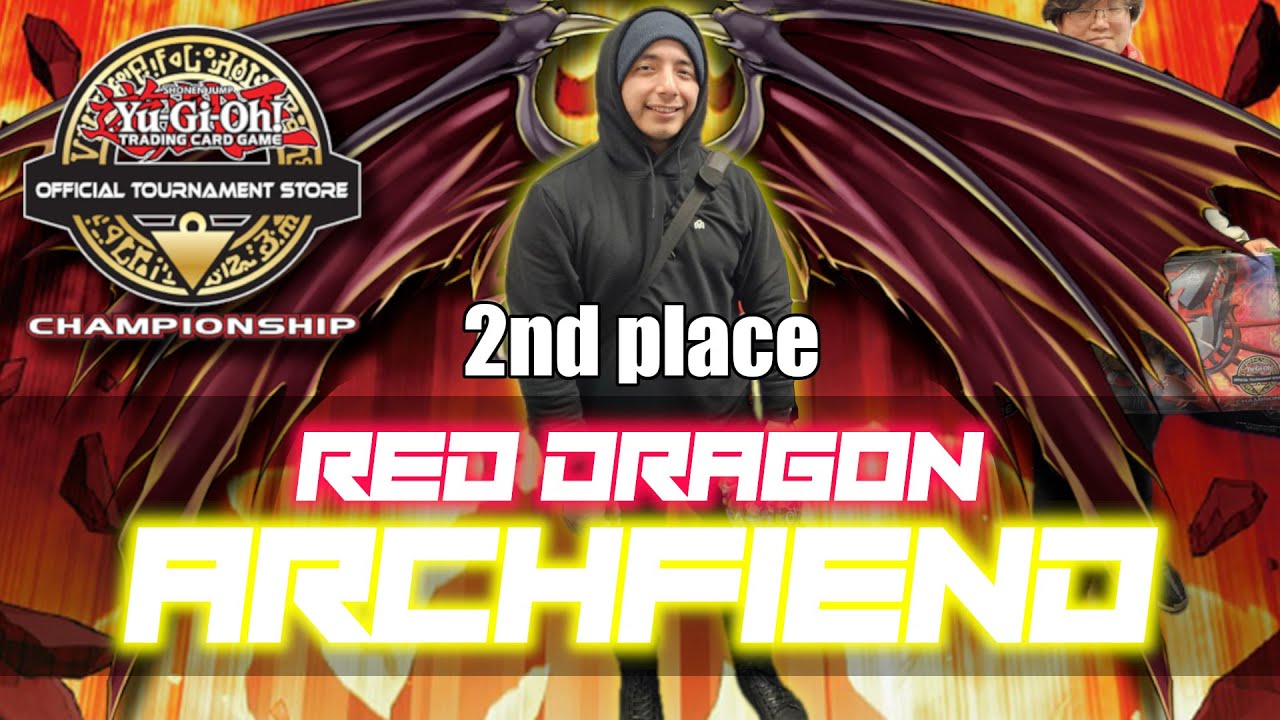 2-е место в чемпионате Yugioh OTS | Профиль колоды Red Dragon Archfiend | БЕЗ РУЧНЫХ ЛОВУШЕК, ТОЛ...