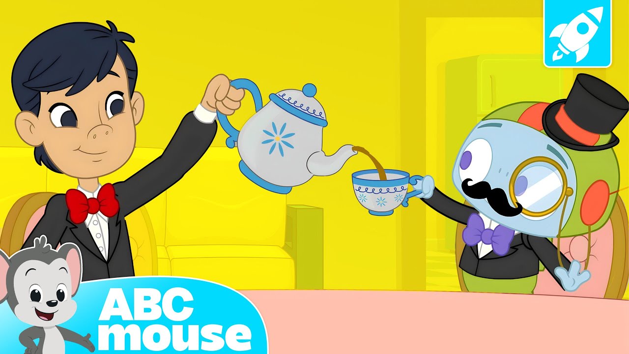 ¡Se Quemó la Lengua! 🍵👅🔥 Fiesta de Té con Gooloo Gooloo ☕ | Aprende Inglés Jugando | ABCmouse