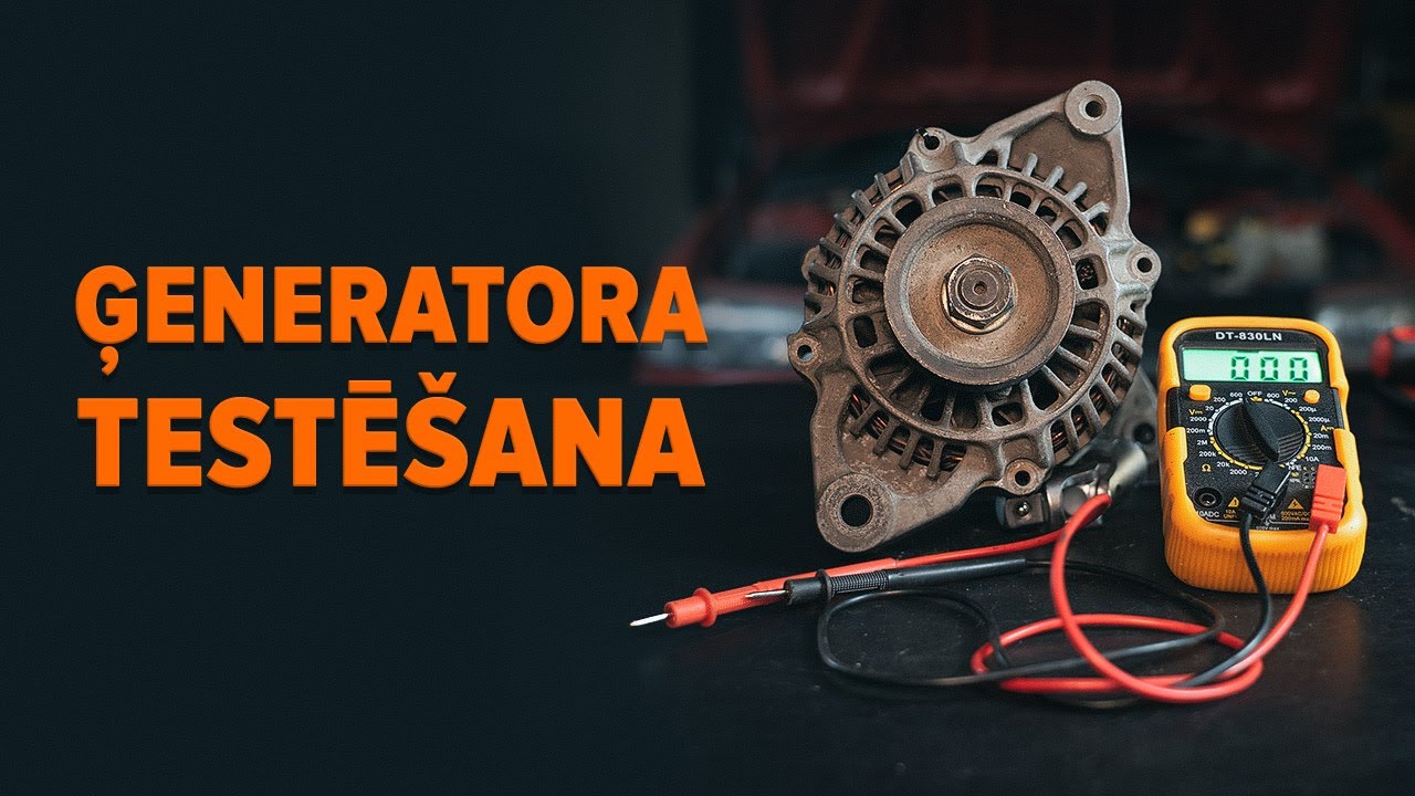 Kā pārbaudīt auto ģeneratoru | AUTODOC padomi