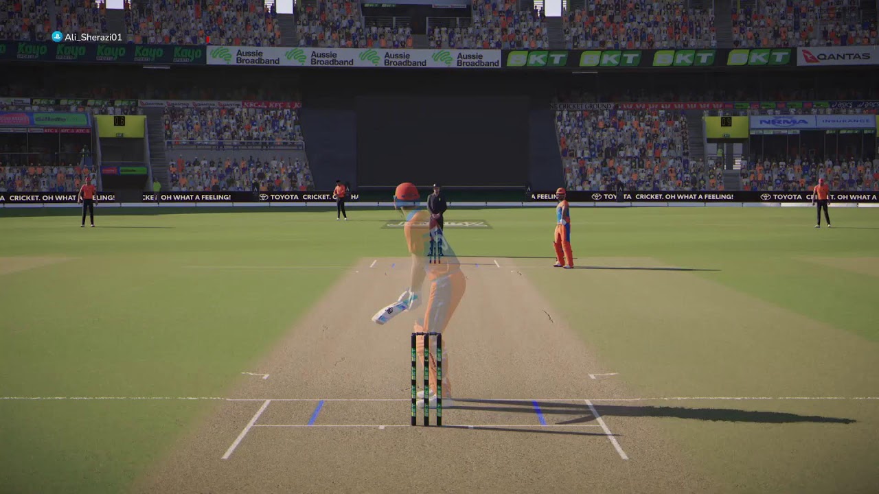 Playing Cricket26 Tag Team vs Akbar