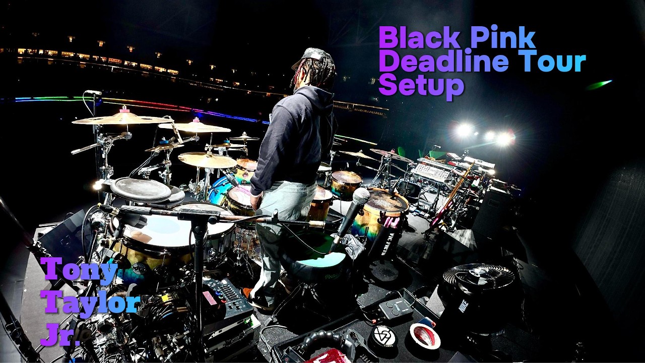 Тони Тейлор младший - Black Pink - Подготовка к туру Deadline