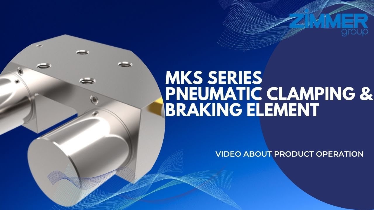 MKS Series Pneumatic Clamping & Braking Elements | Linear technology Seimitsu Supplier Pune in India