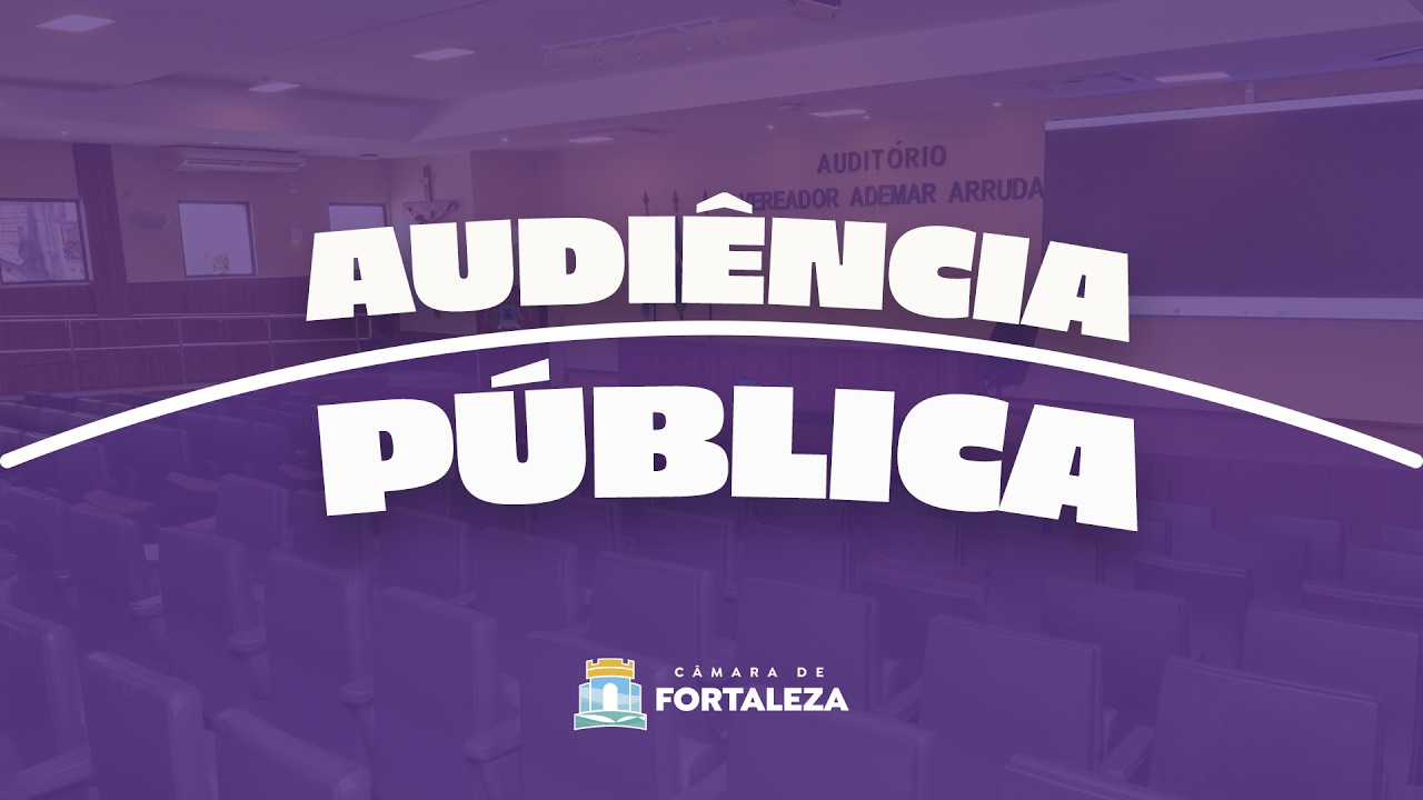 AUD. PÚBLICA DISCUTIR OS IMPACTOS DA OBRA A SER EXECUTADA NA AVENIDA I, NO JOSÉ WALTER  18.03.26