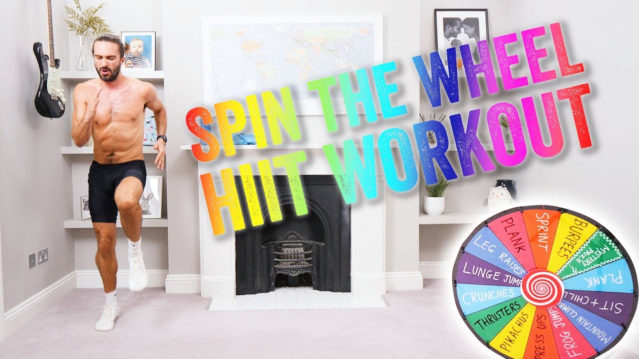 THE WORKOUT WHEEL OF FORTUNE | 20 Minute HIIT | The Body Coach TV