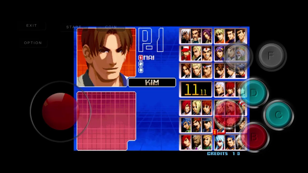 Retas de The King of Fighters 2002 ( Mame4droid )