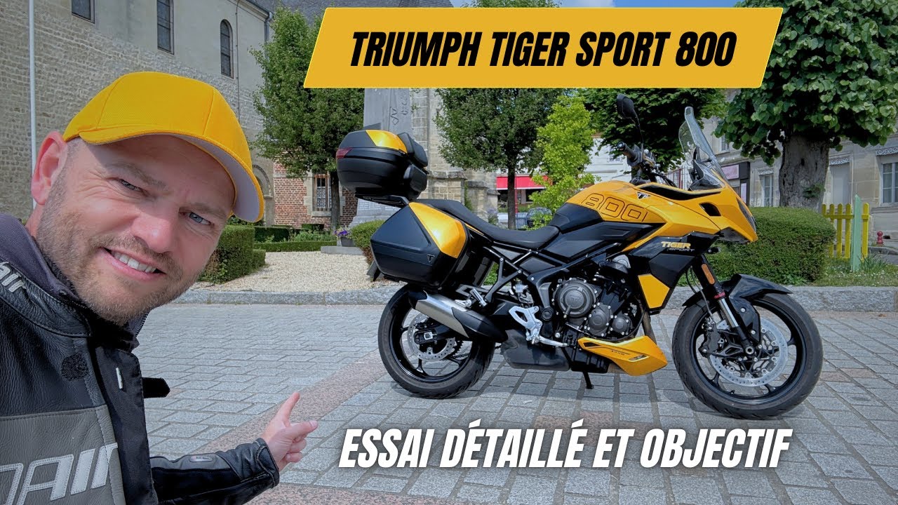 TRIUMPH TIGER SPORT 800 2025 ESSAI détaillé et objectif