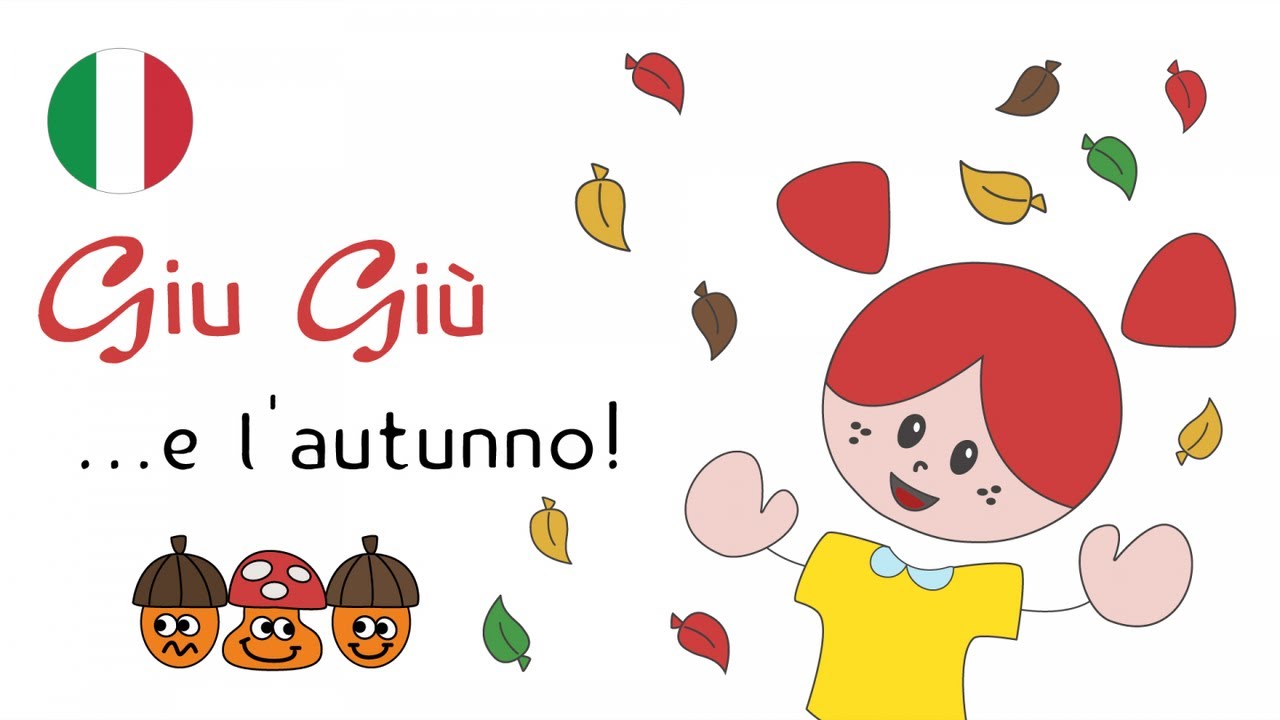 GIU GIÙ e L'AUTUNNO 🐌🍄🦔🍁🐿