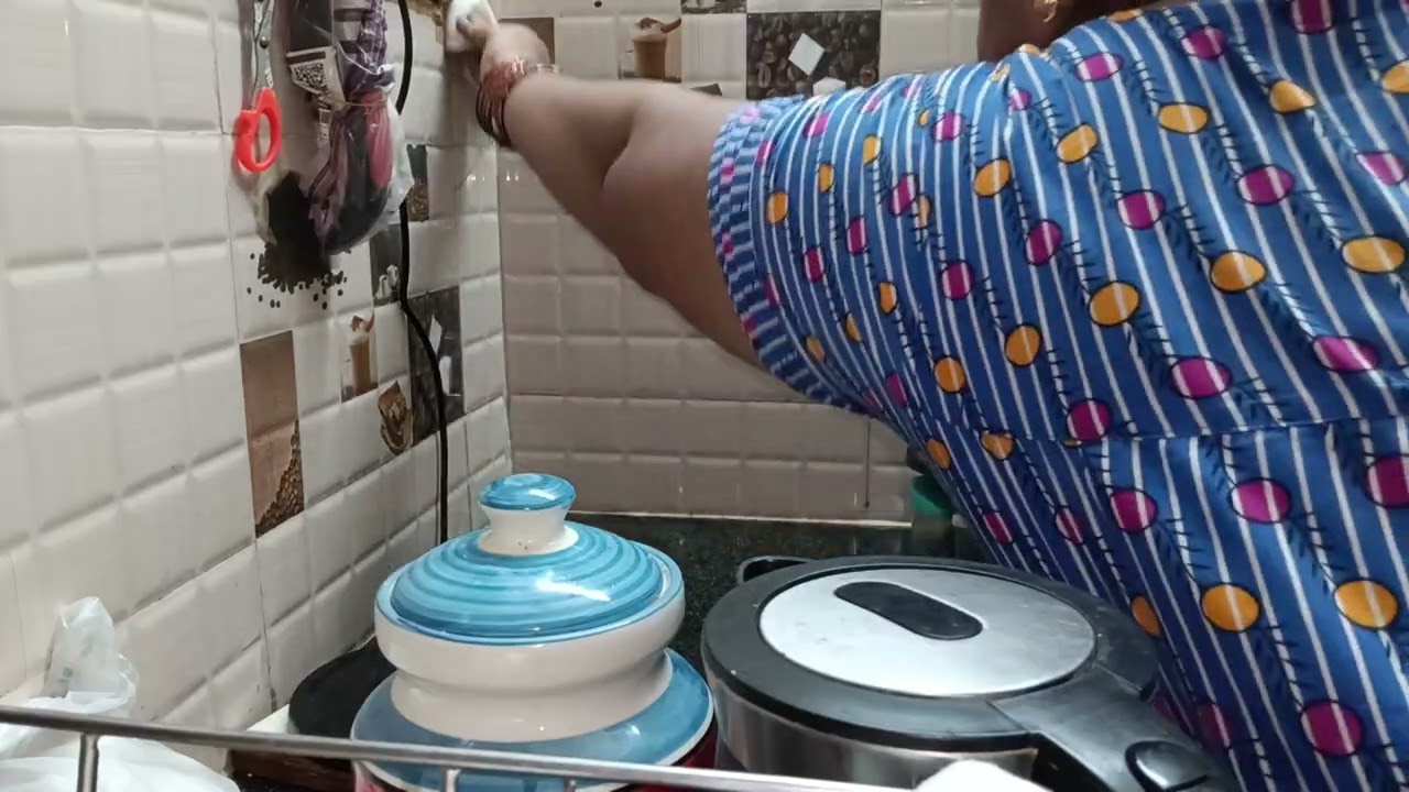 Kitchen cleaning video 🙏💞🌹