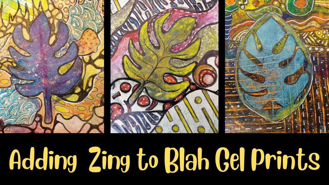 Reworking Gel Prints