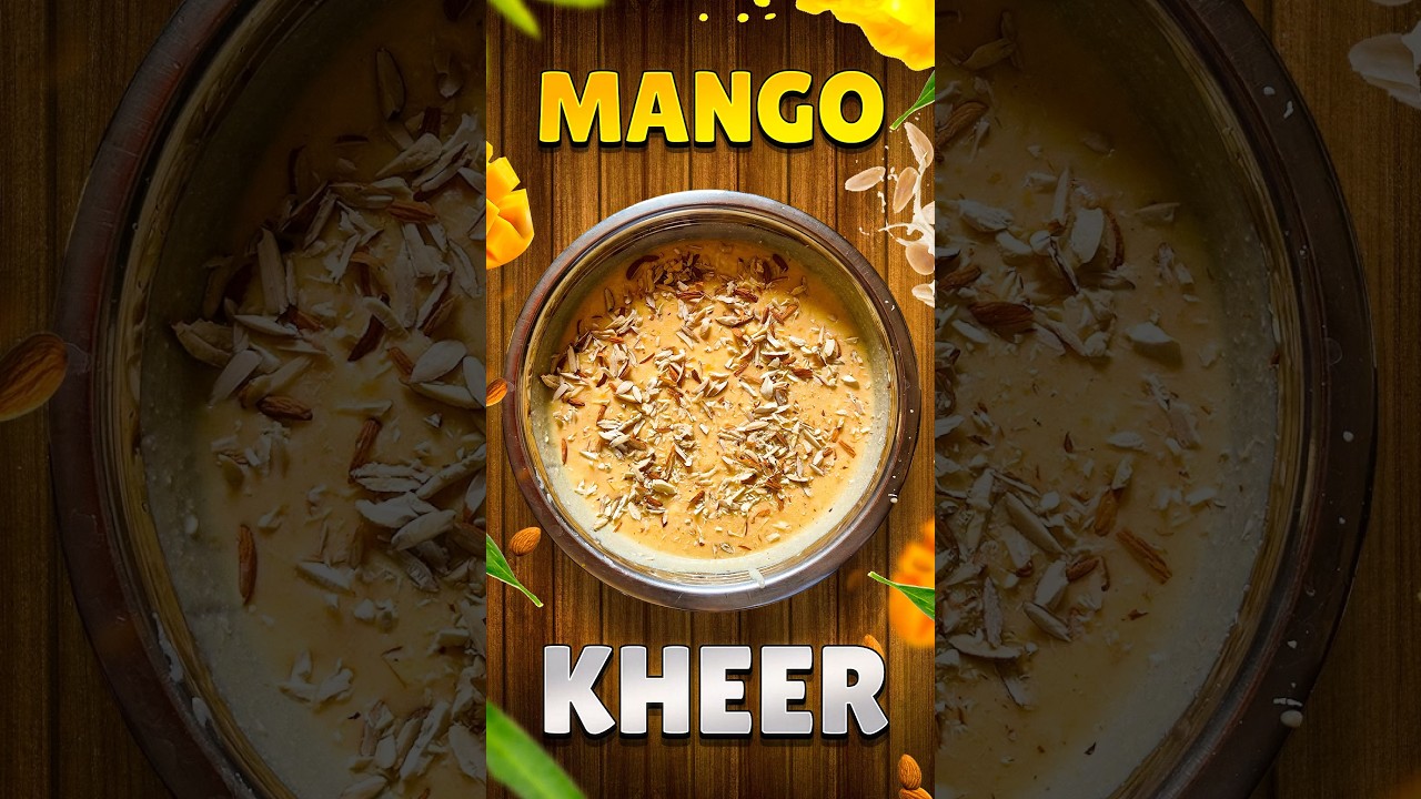 Mango Kheer Recipe 🥭 #shorts #mango