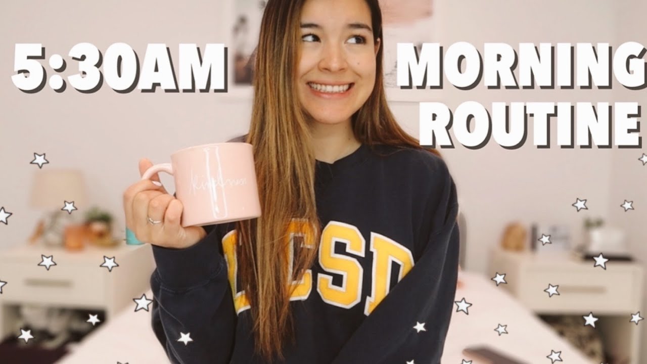 5:30AM MORNING ROUTINE 2020 | Full Time Work