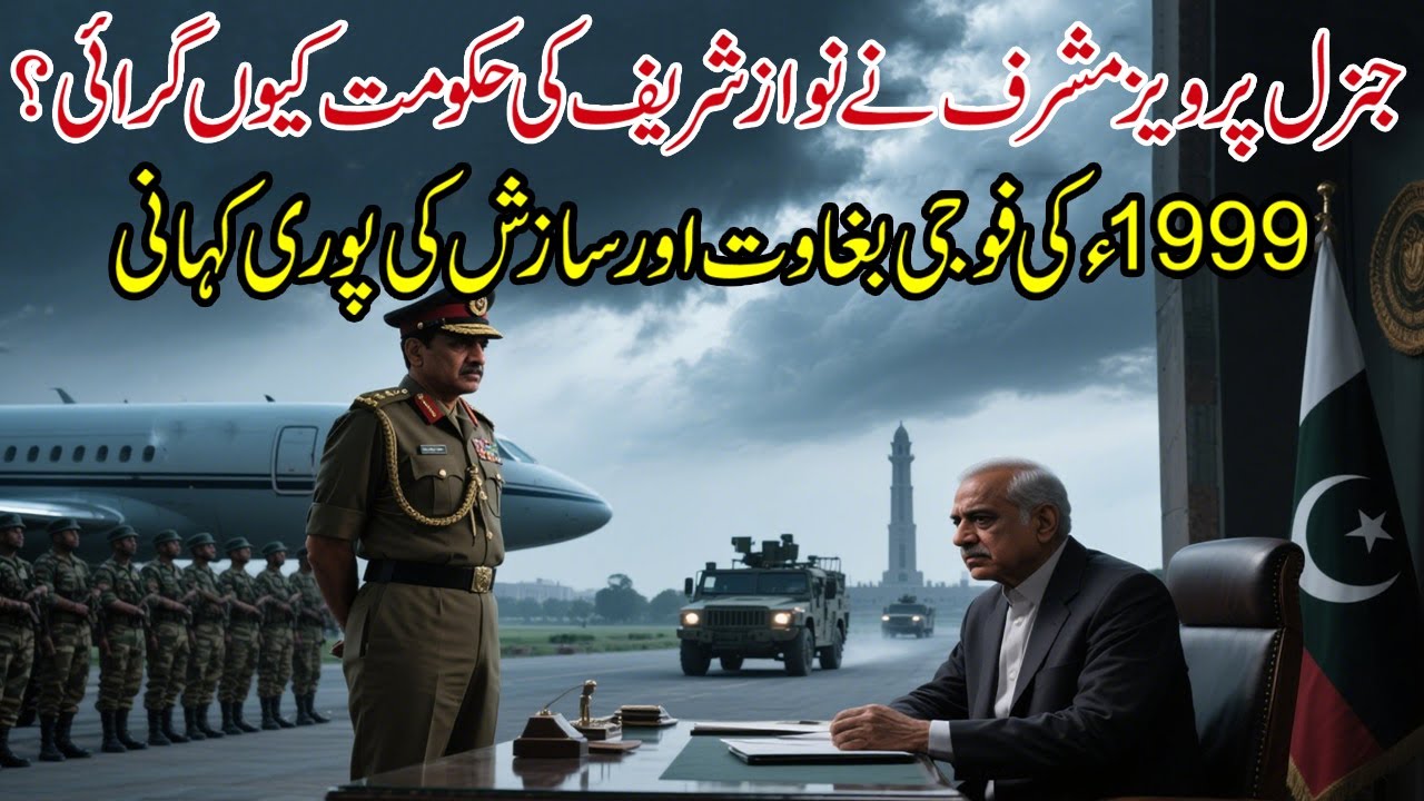 Why did General Pervez Musharraf overthrew Nawaz Sharif's Government? | 1999's Military Coup