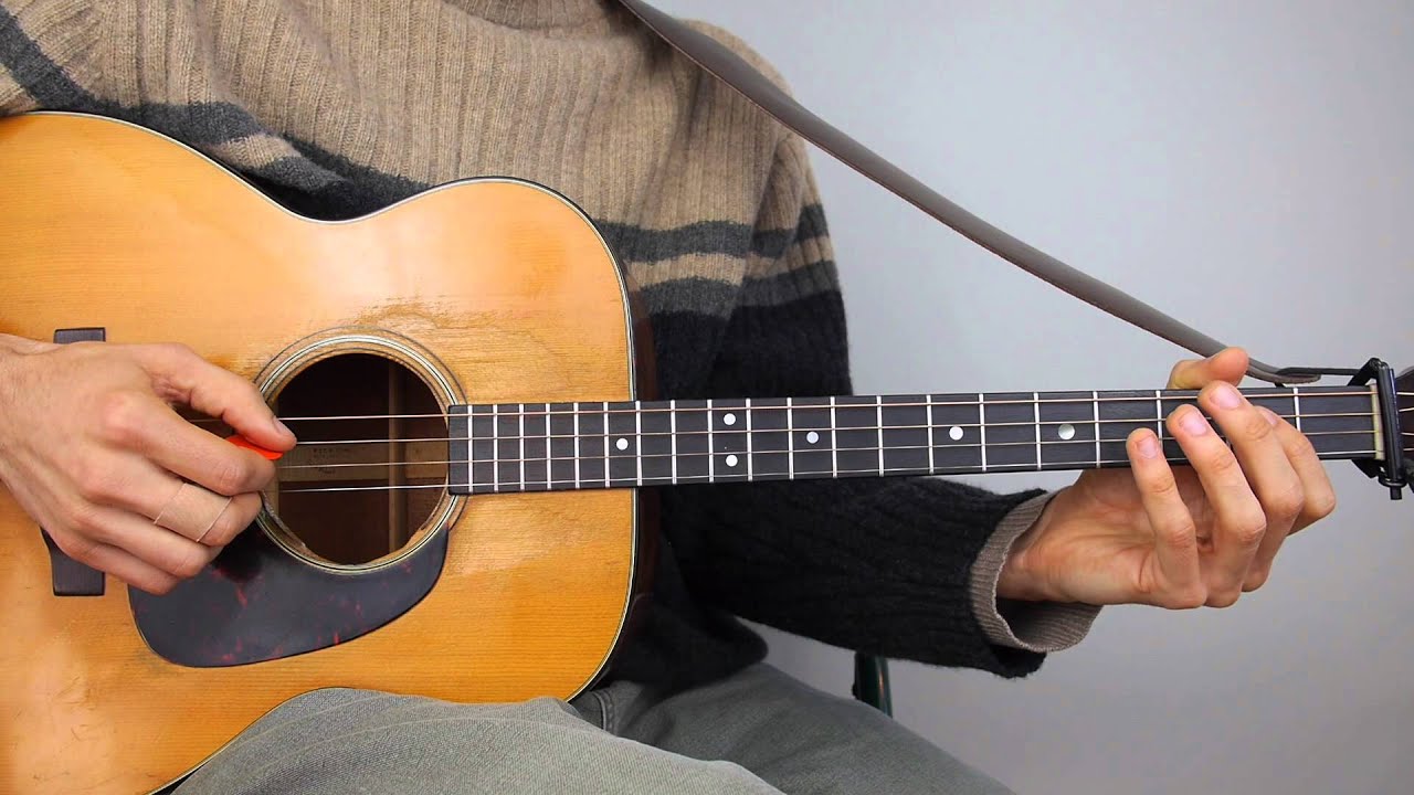 Tenor Guitar Lessons (GDAD) Part 5: Cross picking chord patterns