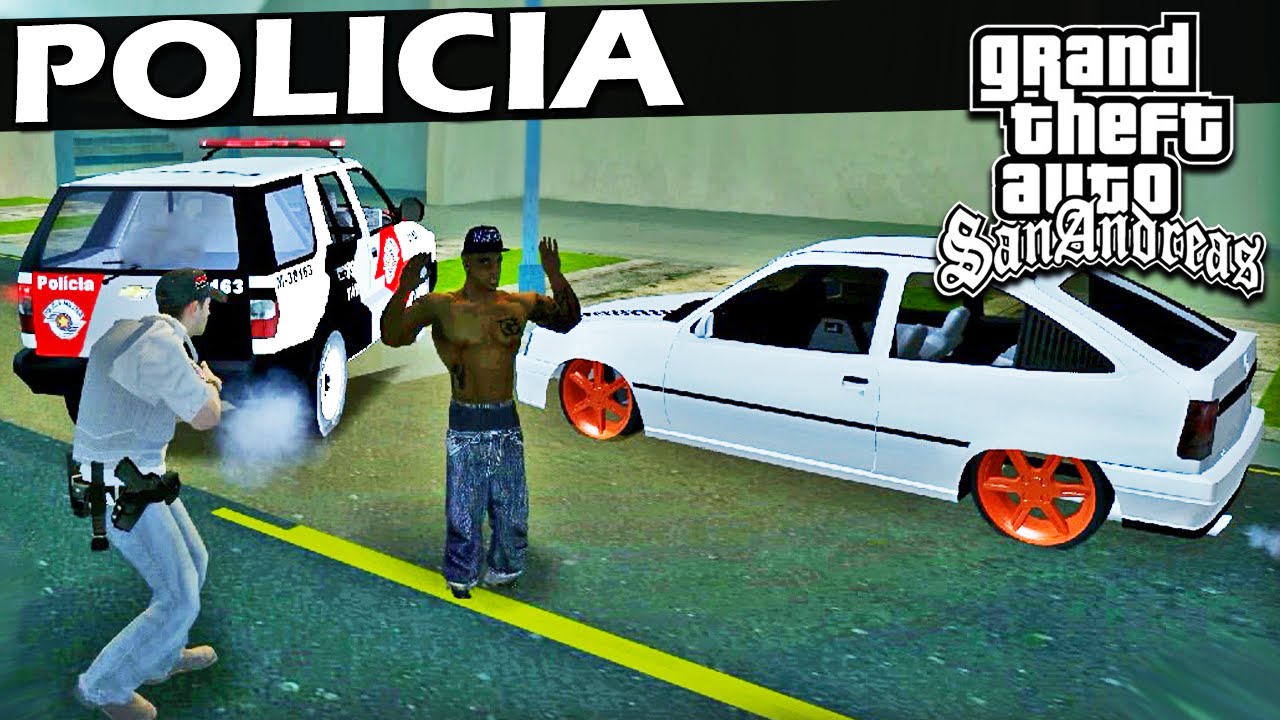 CARRO REBAIXADO É PROIBIDO? - GTA San Andreas
