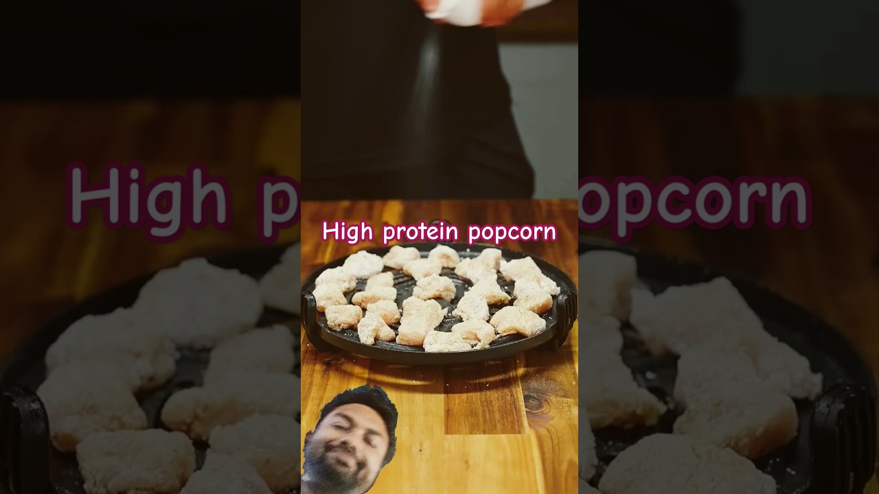 High protein chicken popcorn #recipe #food #chickenpopcorn #trending #viralvideo #