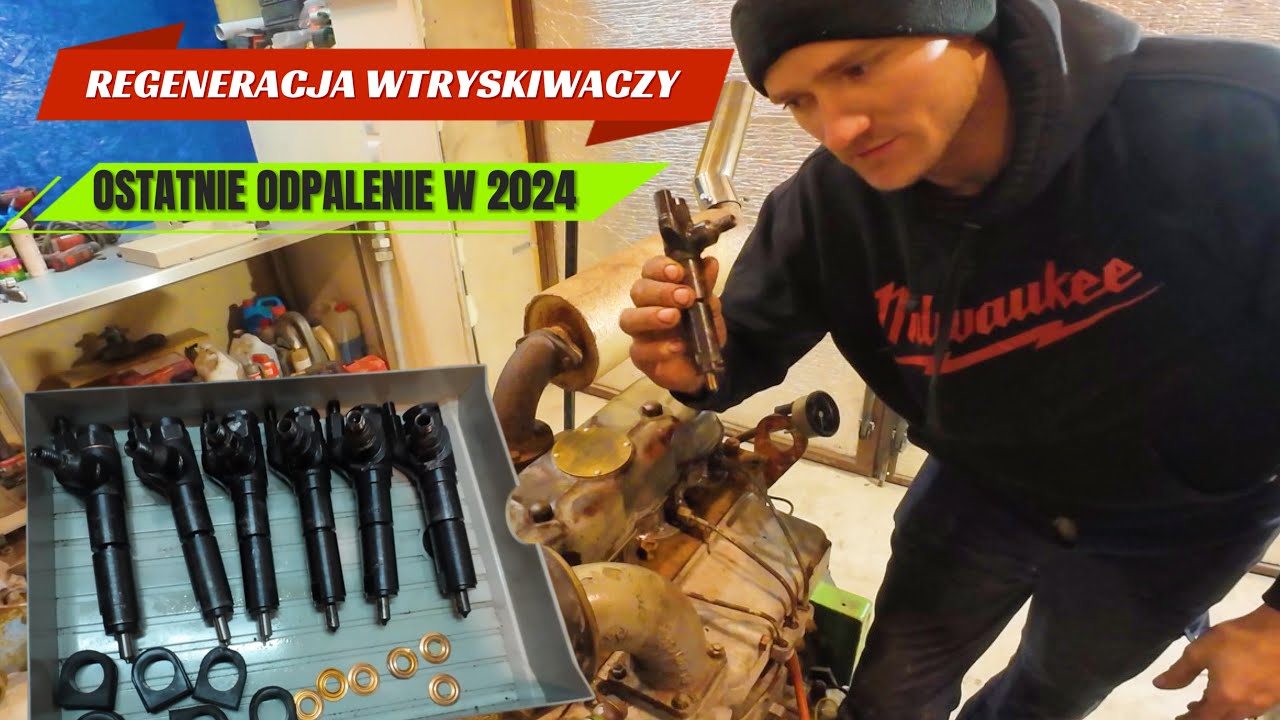 JOHN DEERE Z SILNIKIEM BIZONA #14 REGENERACJA WTRYSKIWACZY OSTATNIE ODPALENIE W 2024 ROKU