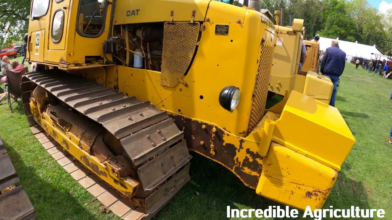 1979 Caterpillar D4E 7.0 Litre 4-Cyl Diesel Crawler Tractor (80 HP) at Stradsett Park Rally 2025