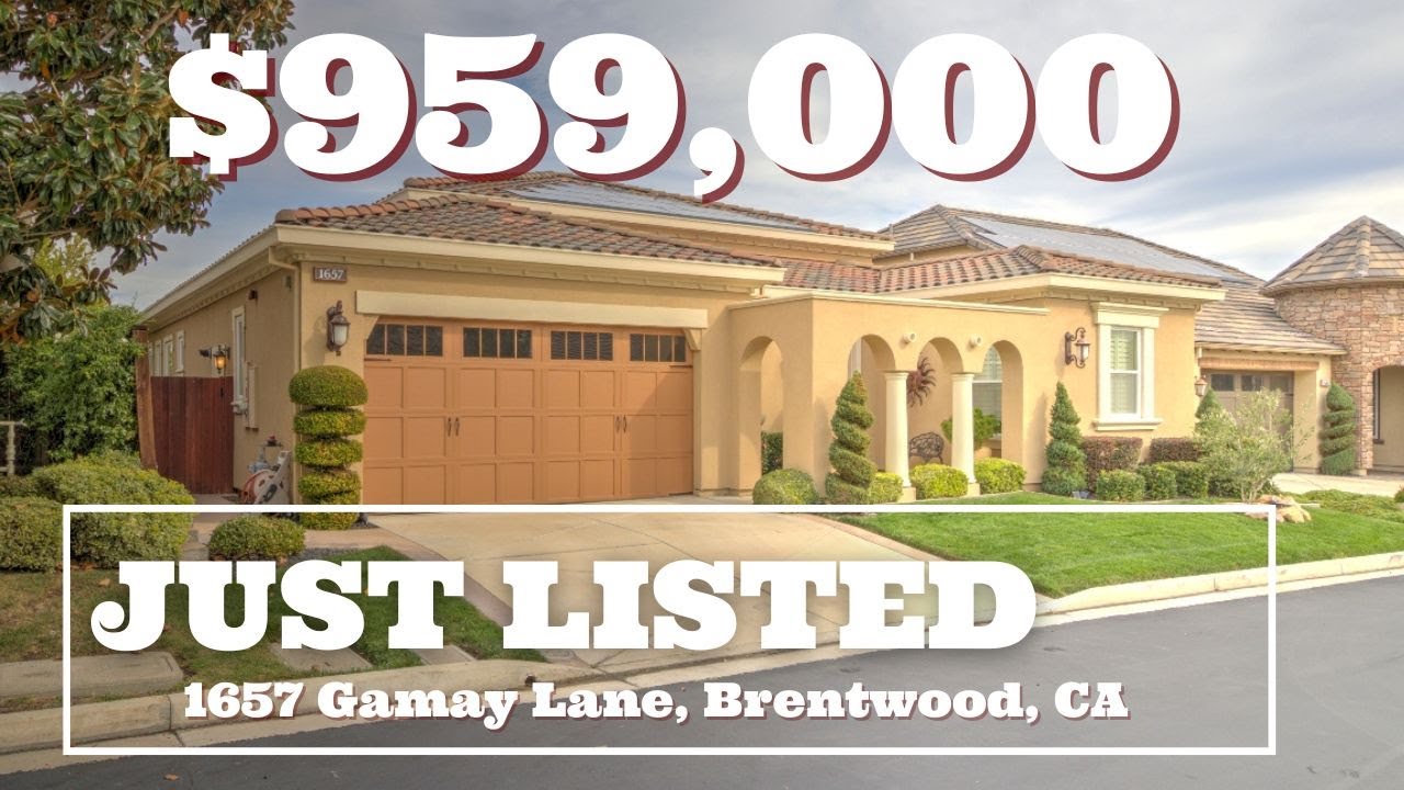 1657 Gamay Lane Home Tour - Brentwood Home for Sale