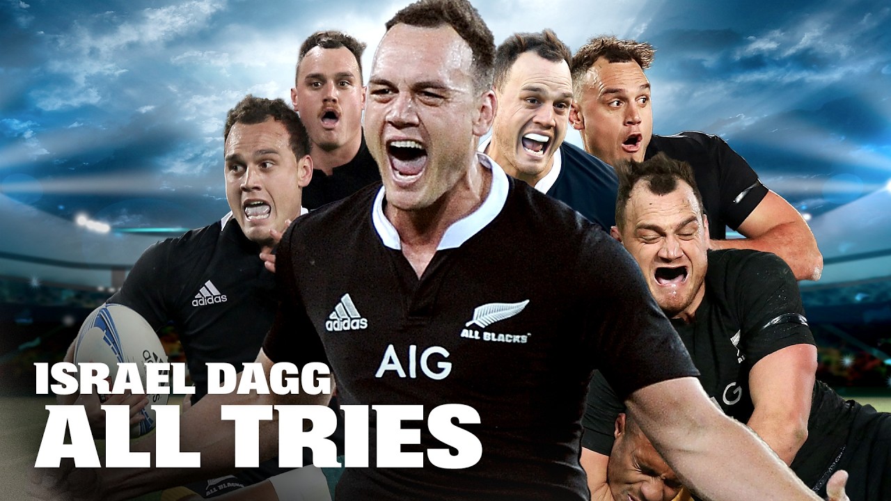 Izzy Dagg: Pure Class | Every All Blacks Try