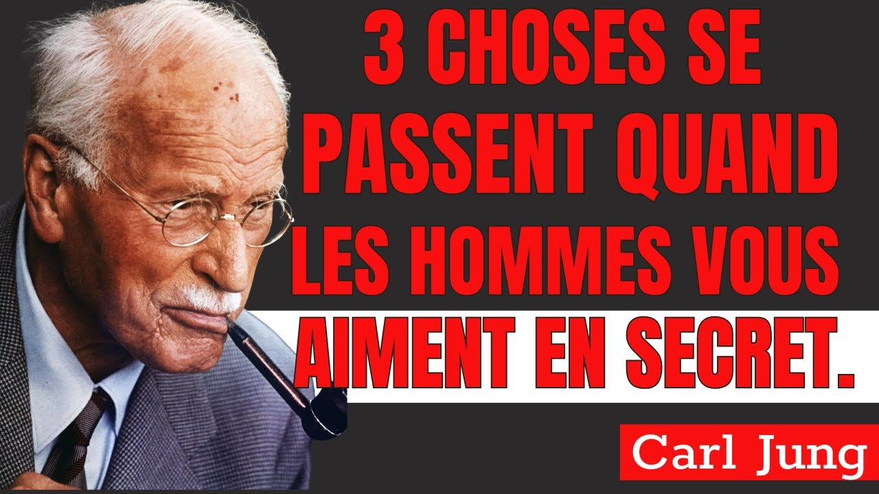 Lorsqu’un homme vous aime en secret, ces 3 choses se produisent toujours | Psychologie Carl Jung