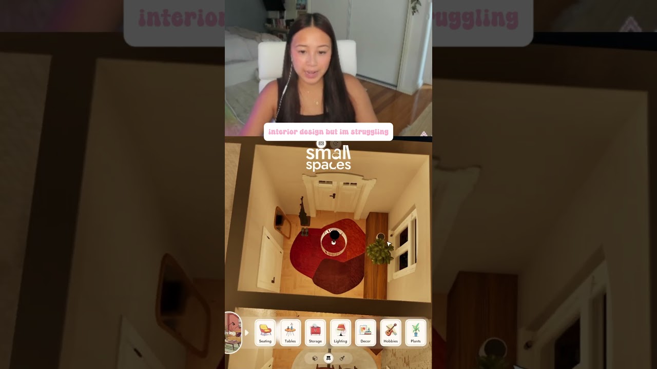 designing this space was STRESSFUL #smallspacesgame #designgame #cozygamer #cozygaming