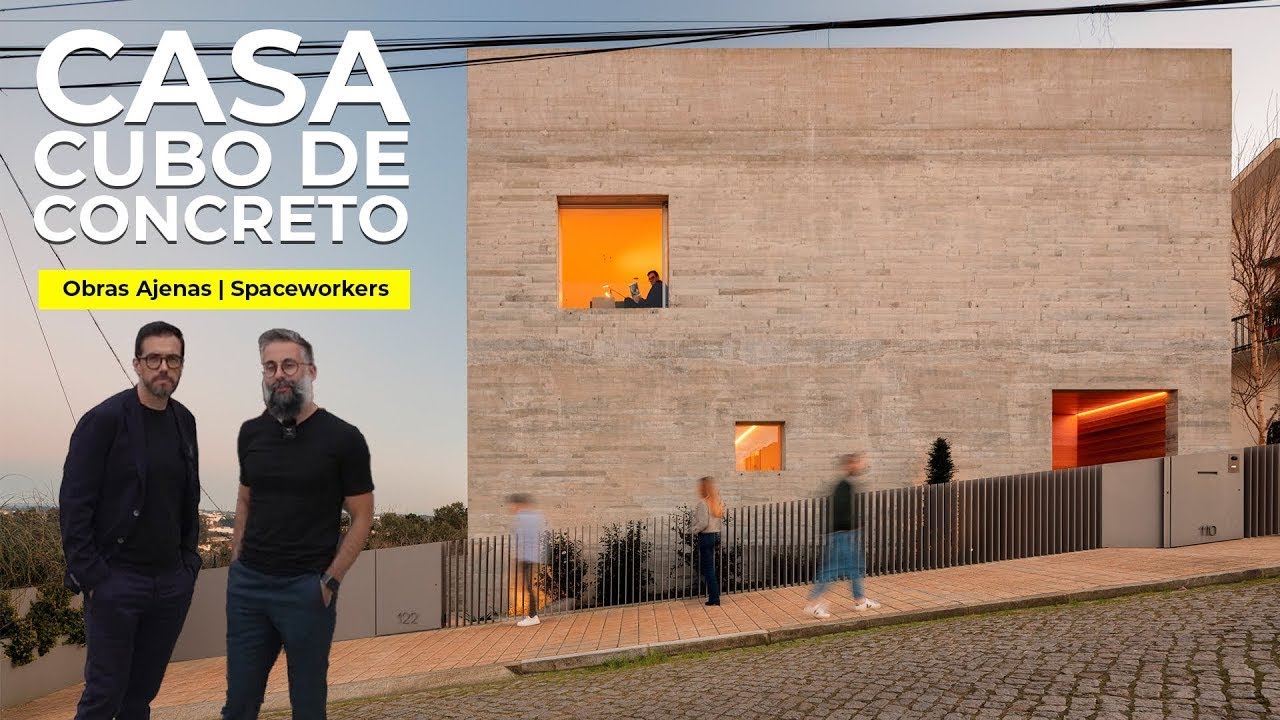 ESTA CASA es un CUBO DE CONCRETO, con INTERIOR Lleno ILUMINACIÓN | Obras Ajenas | Spaceworkers