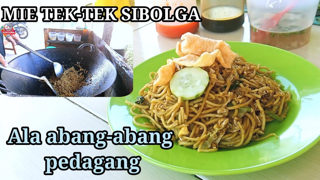 Cara Masak Mie Tek Tek Khas Sibolga‼️Mudah Dan Enak