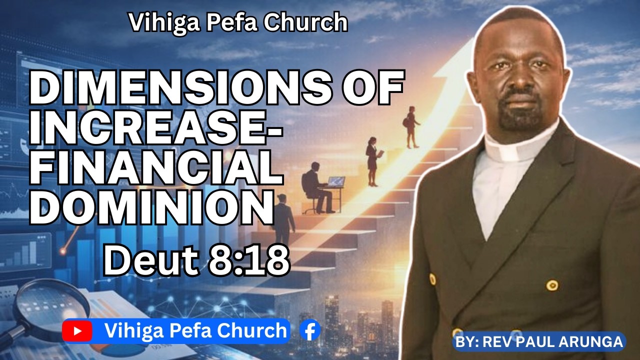 Dimensions of Increase-Financial-Part A || Dominion || Rev. Paul. A || VPC