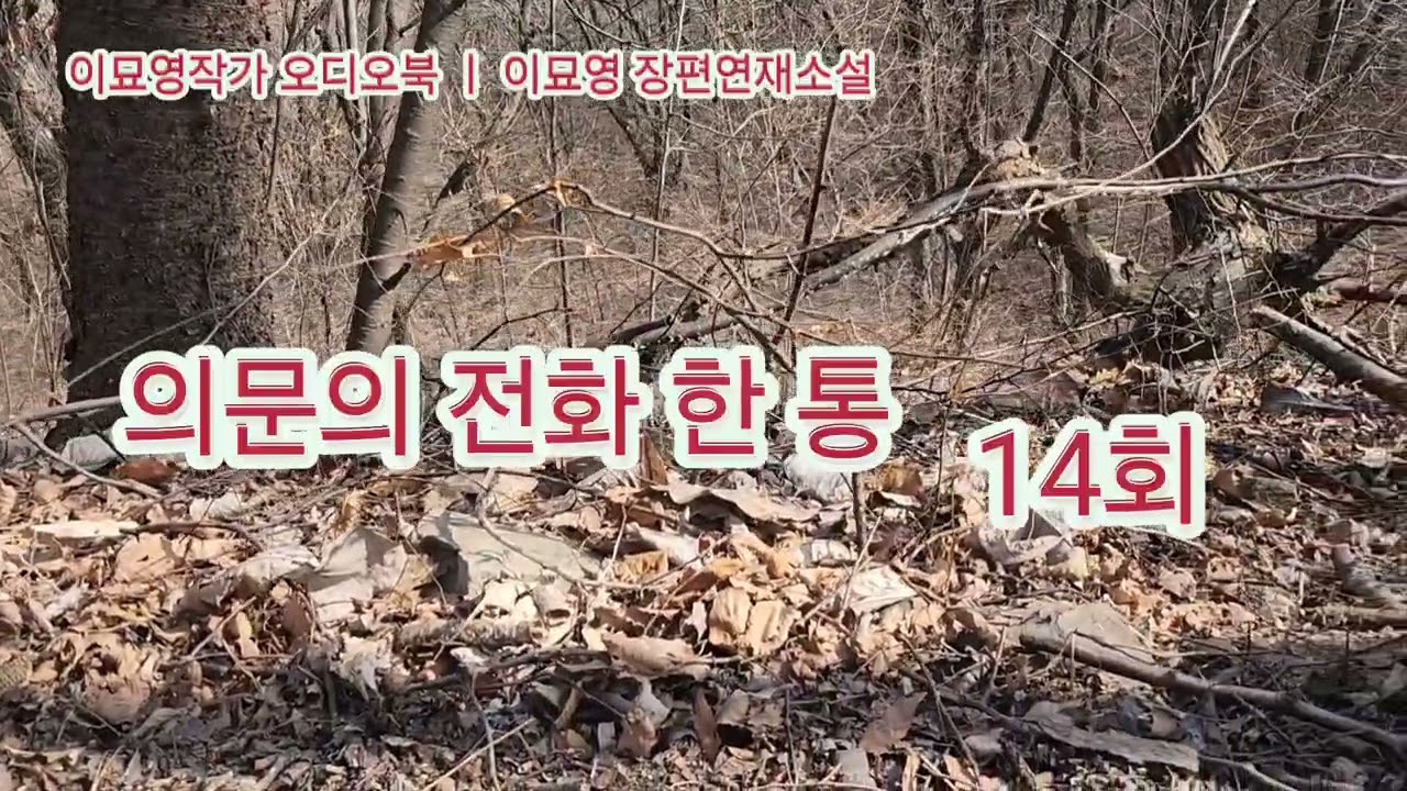 [의문의전화한통. 14회] #중년로맨스 #중년사랑 #책읽어주는작가. 작가가 쓰고 읽다.