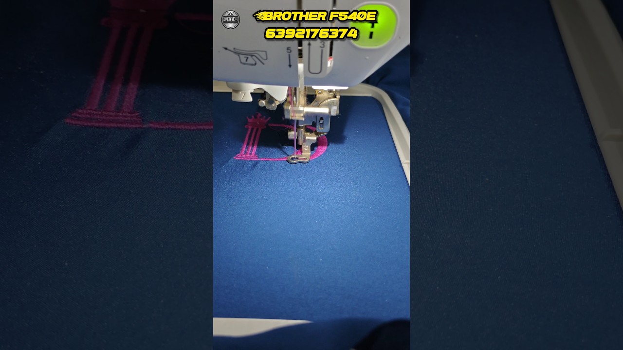 Brother F540E Embroidery Sewing machine l 
