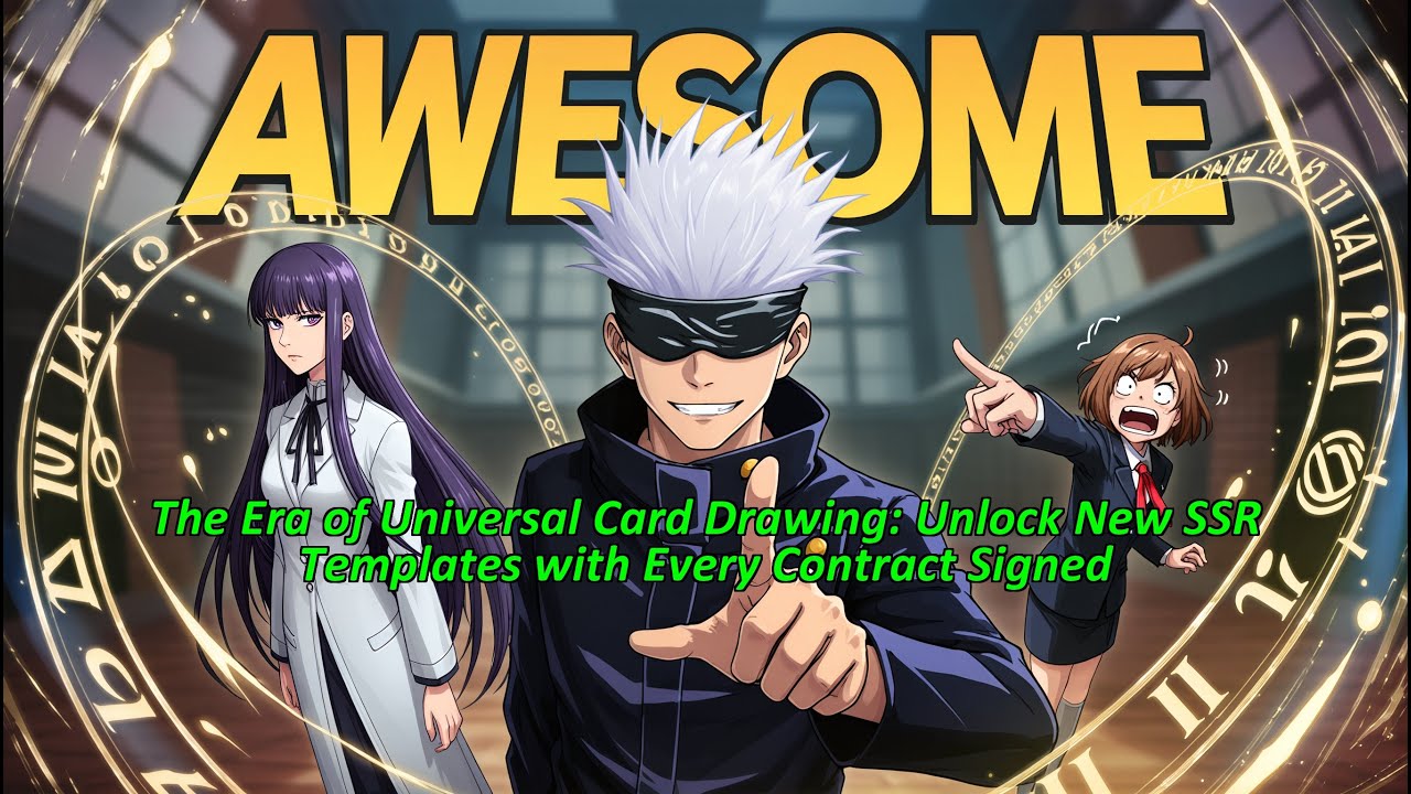 The Era of Universal Card Drawing: Unlock New SSR Templates with Every Contract Signed