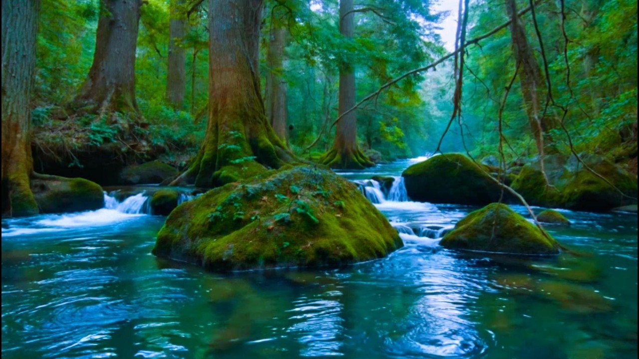 Press Play & Let This River Wash Your Stress Away