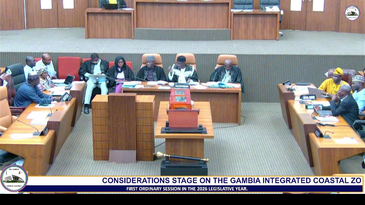 FIRST ORDINARY SESSION IN THE 2026 LEGISLATIVE YEAR.