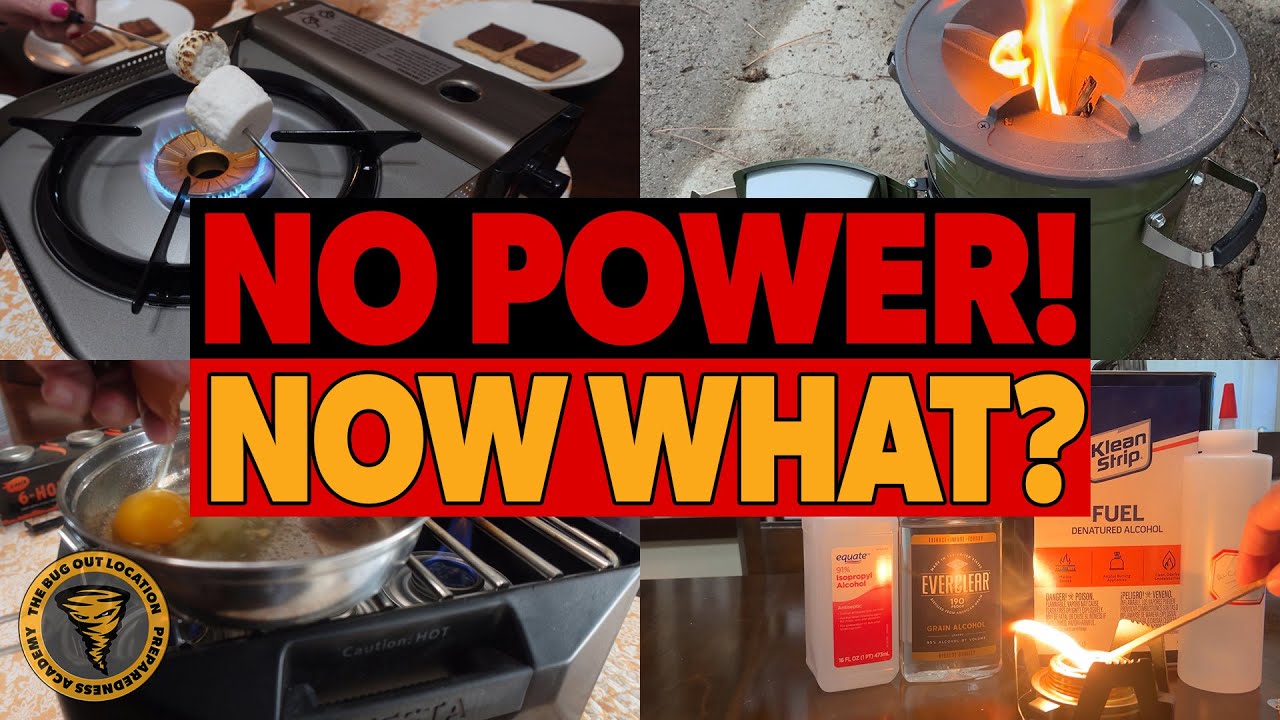 Необходимые принадлежности для приготовления пищи в случае любой катастрофы