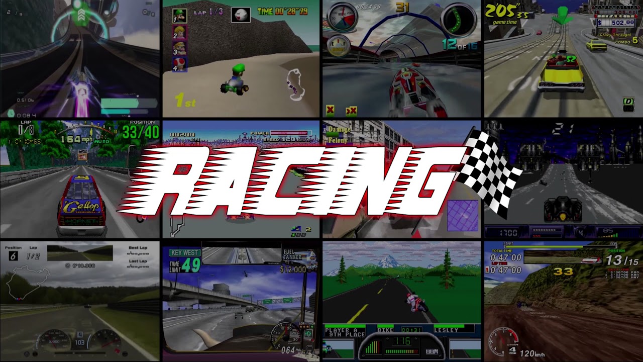 RACING GENRE INTRO VIDEO - CONSOLES