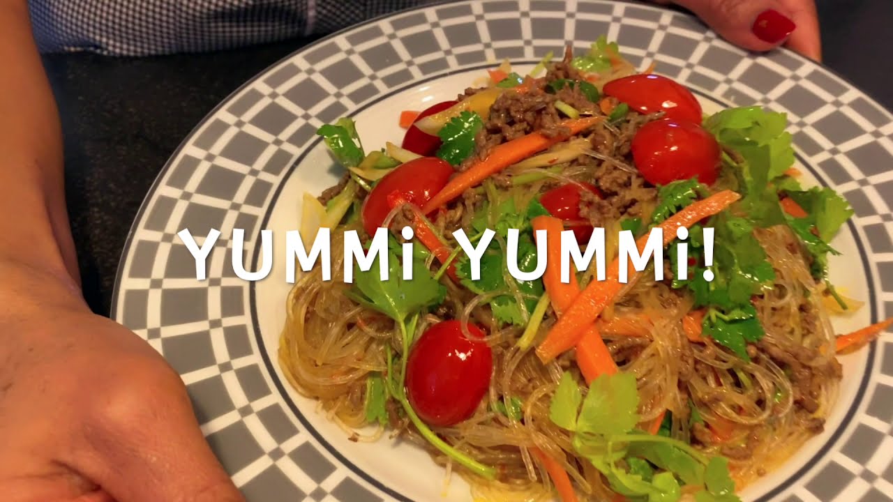 Thailändischer Glasnudelsalat (Charlies Thai Kitchen Folge 2)