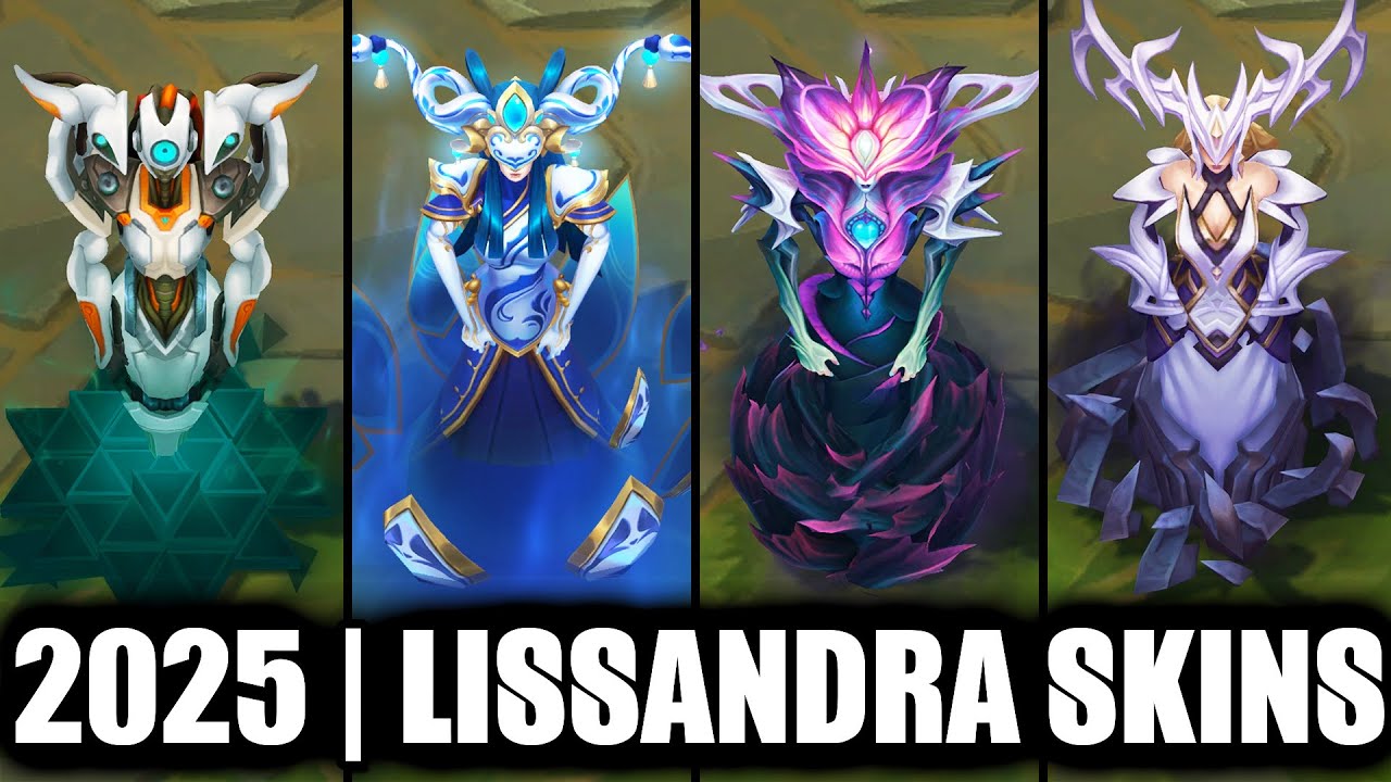 ALL LISSANDRA SKINS SPOTLIGHT 2025 | League of Legends