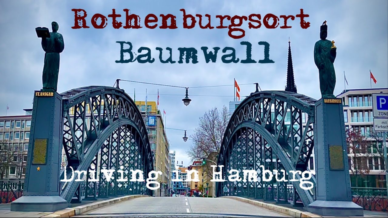 Driving in Hamburg *[Rothenburgsort ➡️ Baumwall]*