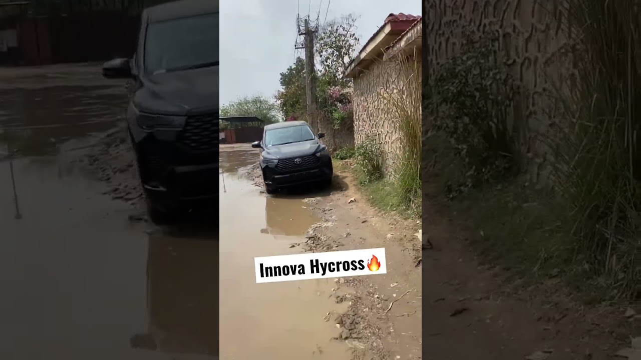 Toyota Innova Hycross off roading 🔥🔥 #shorts