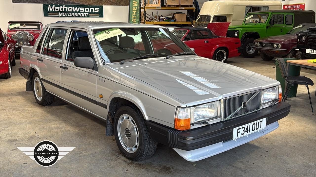 1988 VOLVO 740 GL AUTO | MATHEWSONS CLASSIC CARS | AUCTION: 21, 22 & 23 MAY 2025