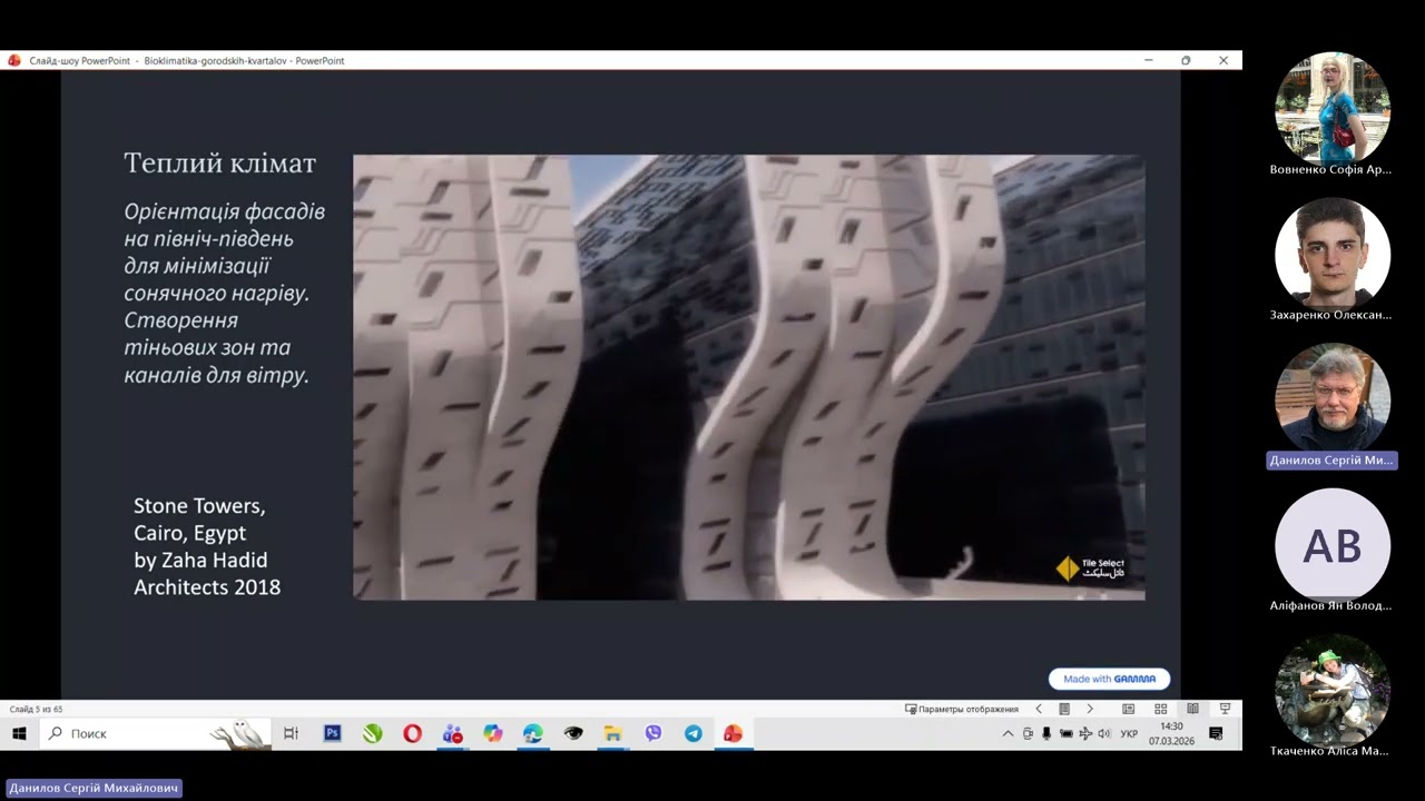 Біокліматика міських кварталів