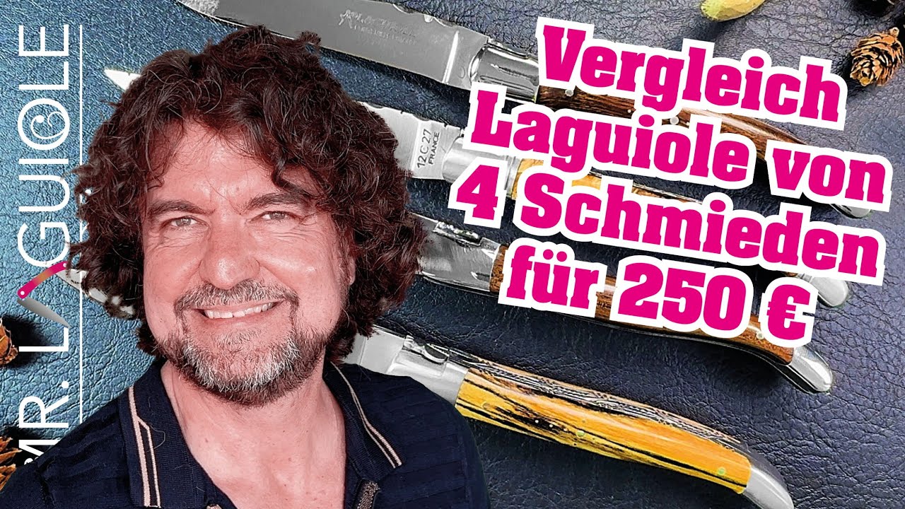Original Laguiole Messer Vergleich 🗡️ | 4 Schmieden im Vergleich nach 10 Kriterien!