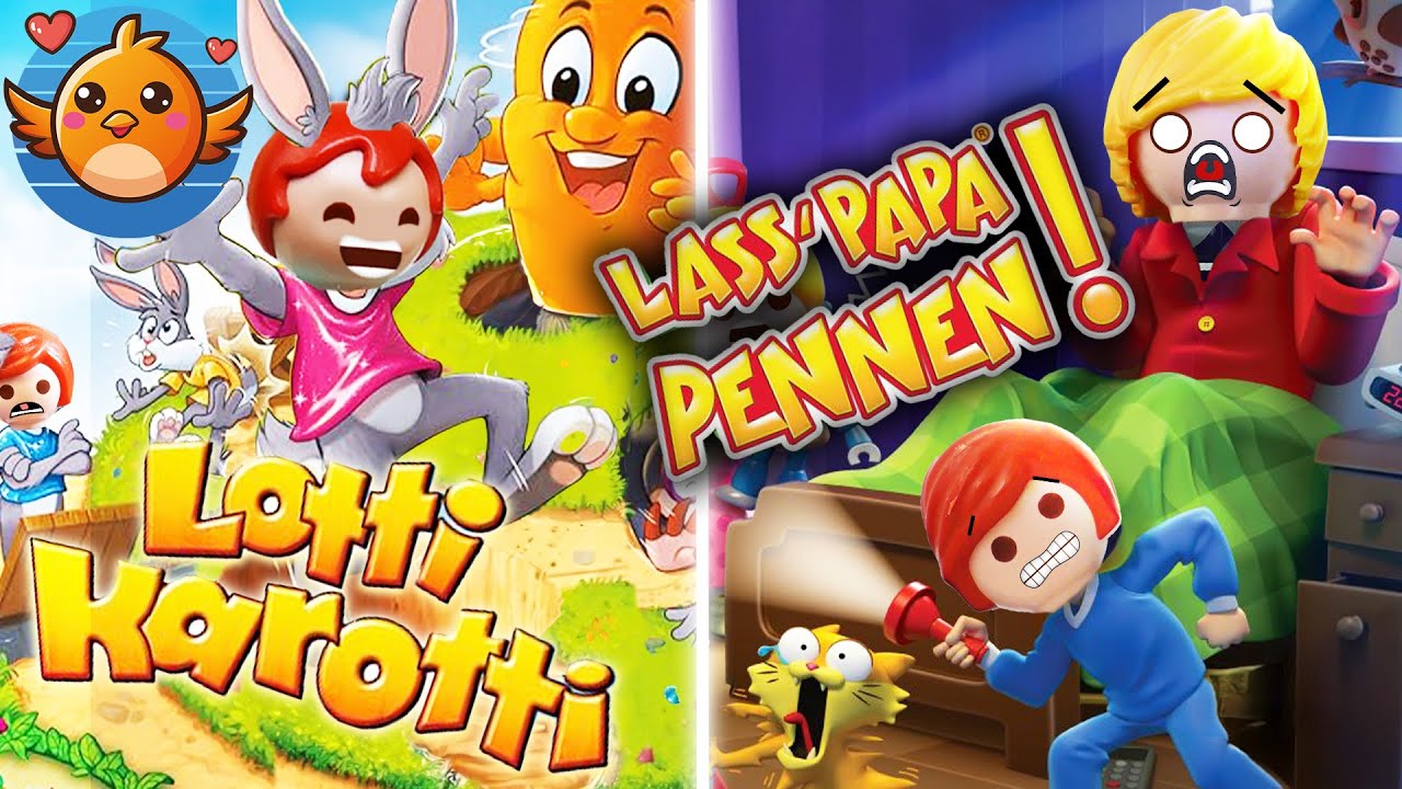 Playmobil Familie Vogel: XXL SPIELESAMMLUNG!😍🎲 Real Life Lotti Karotti, Lass Papa Pennen & Co!