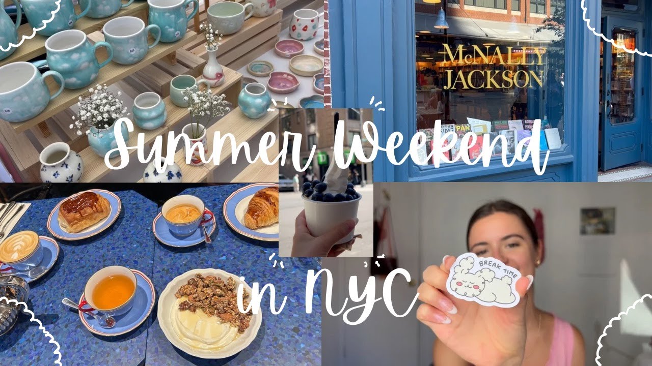 Savoring Summer in NYC: Weekend Vlog with Cafes, Central Park, and an Art Fair