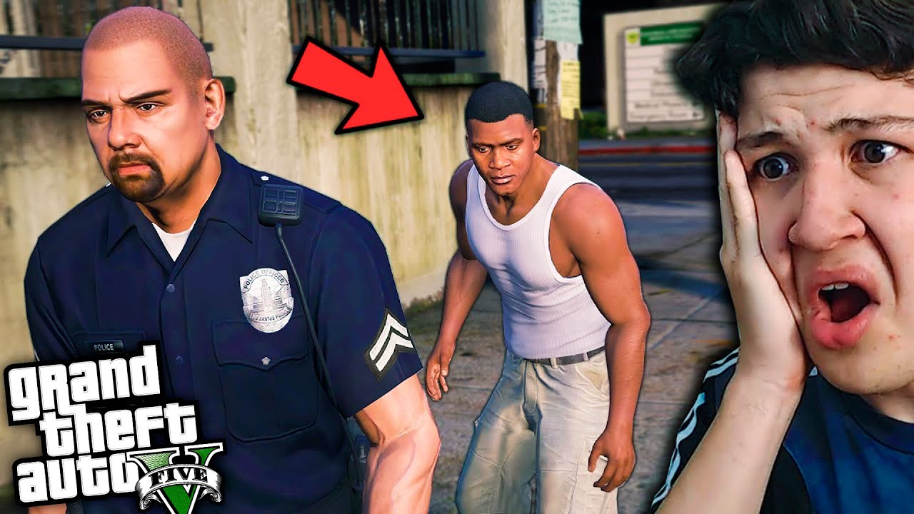 ¿Qué PASA si Sigues a la POLICÍA en GTA 5? Grand Theft Auto V - GTA V Misterios