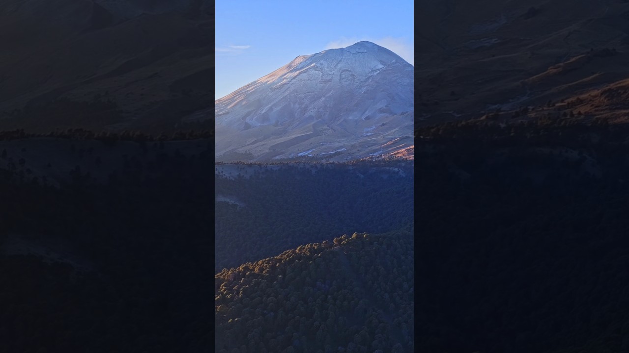 Fotografiando el cr&aacute;ter del Popocat&eacute;petl. Despu&eacute;s de varios intentos fallidos y meses de planeaci&oacute;n.