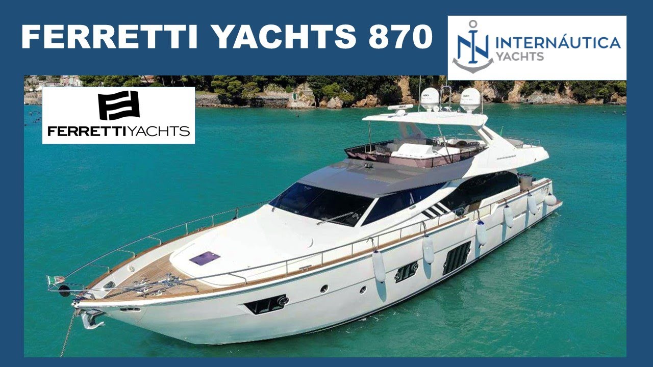 Ferretti Yachts 870: feita na Itália, no Brasil desde zero