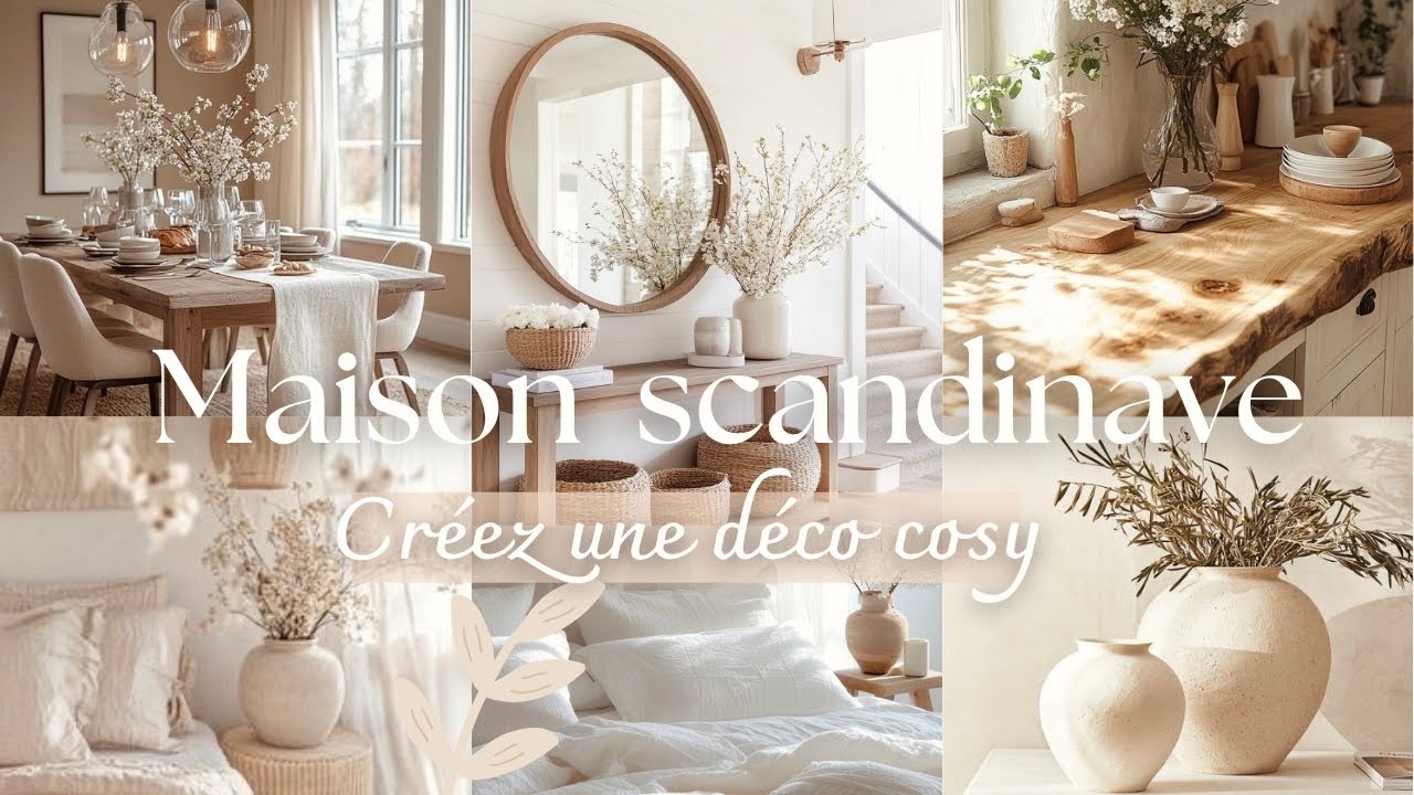 DÉCORATION SCANDINAVE : CRÉE UN INTÉRIEUR COSY ET ÉPURÉ CHEZ TOI!