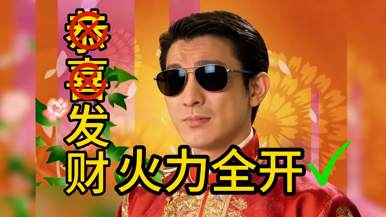 刘德华的《恭喜发财》融合王力宏的火力全开。莫非新的一年运气来了？