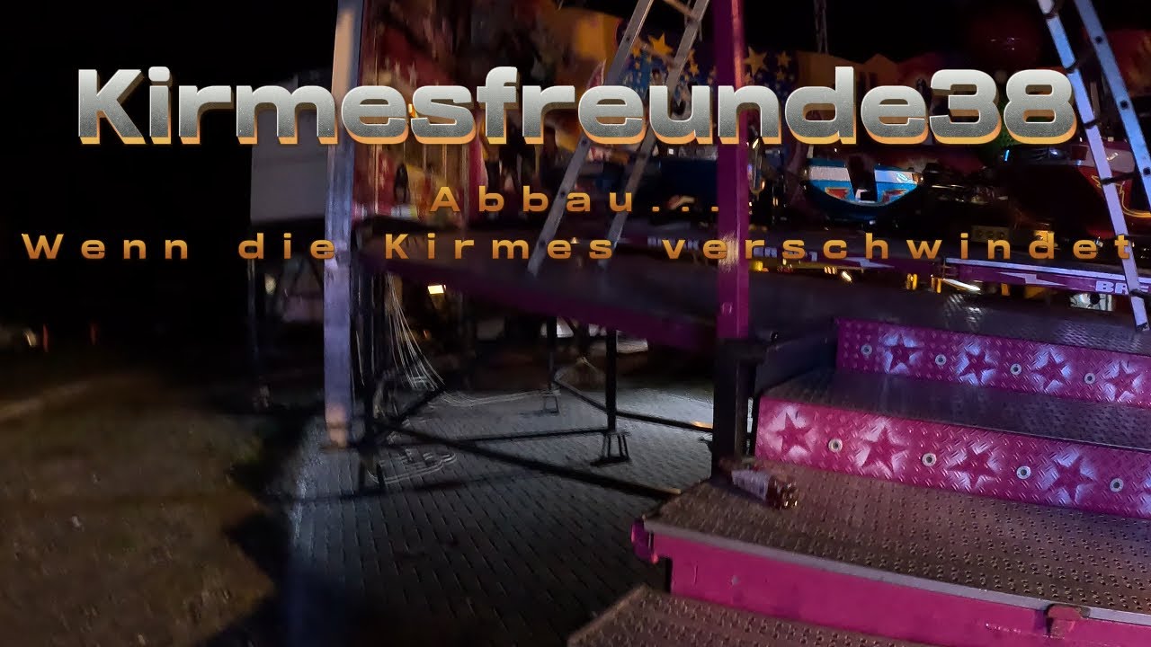 Abbaurundgang Oktobermesse Braunschweig - Wenn die Kirmes verschwindet. Jetzt das richtige Video.
